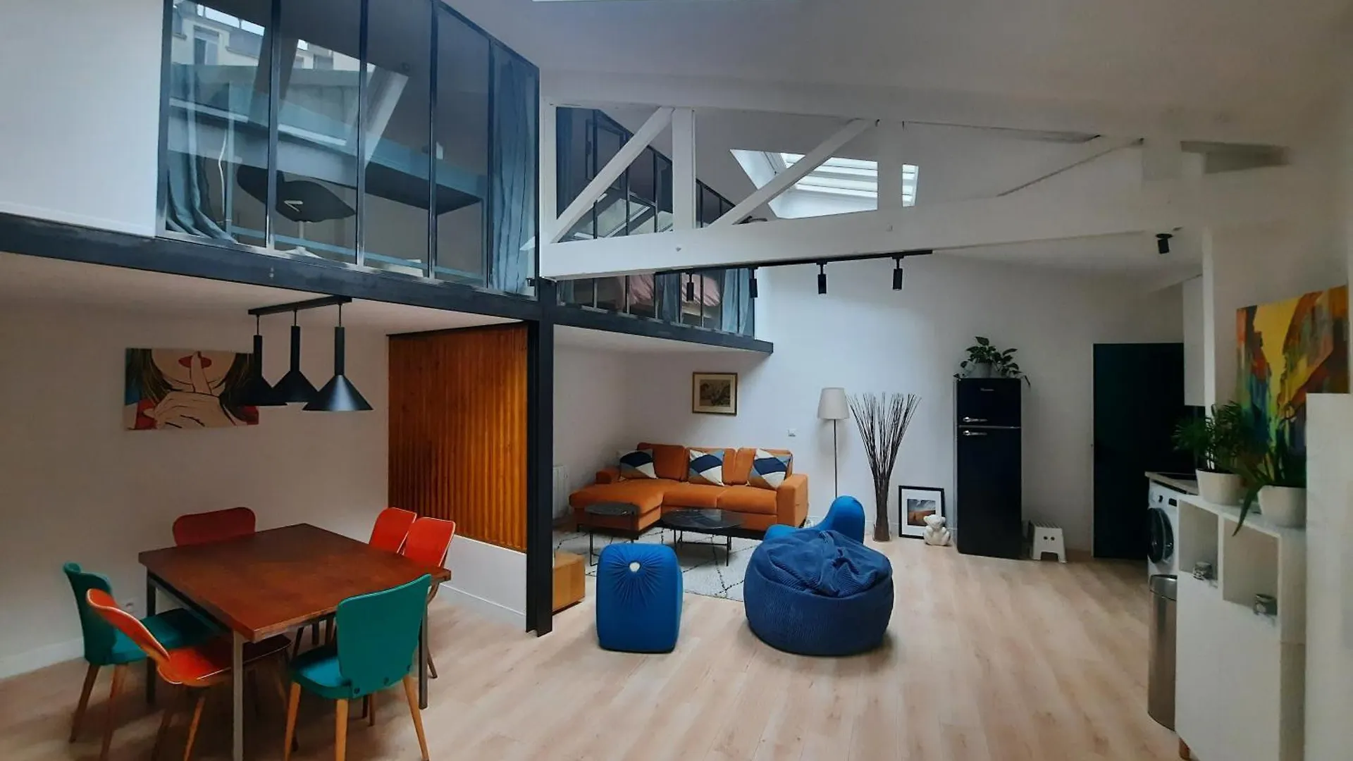 منزل للإقامة Loft 4-5 Personnes A Montmartre - Parking Prive Sur Reservation باريس